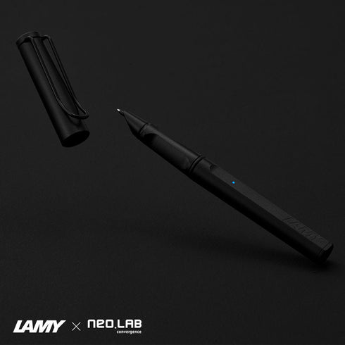 【ギフト】LAMY safari all black ncode & LAMY digital paper ギフトセット(ペン & ノートセット)