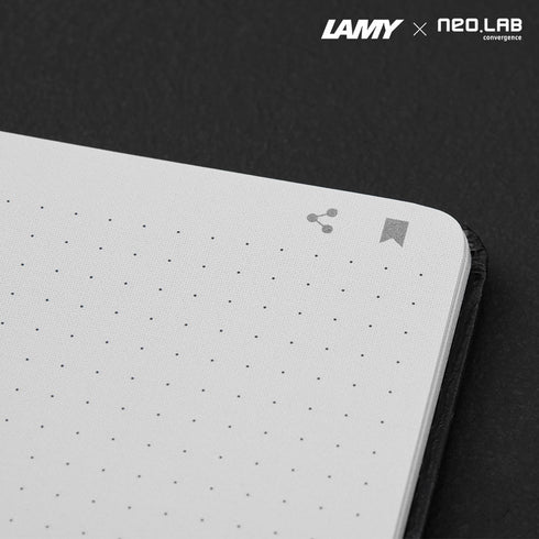 【ギフト】LAMY safari all black ncode & LAMY digital paper ギフトセット(ペン & ノートセット)