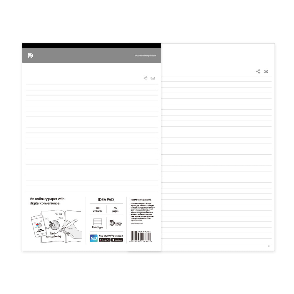 N idea pad / Nアイディアパッド（ペン別売） – Neo smartpen 公式