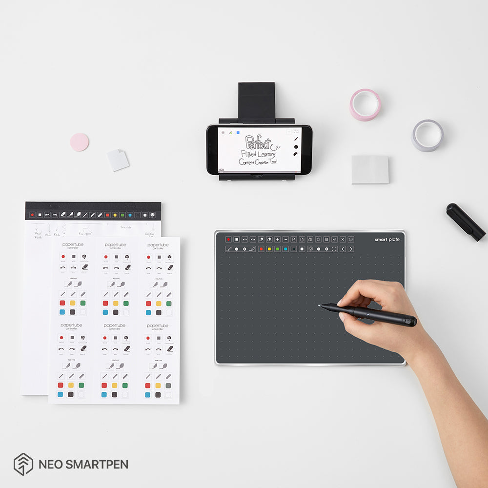 Smart Plate / スマートプレート ＆ スタイラスペン芯 3本（ペン
