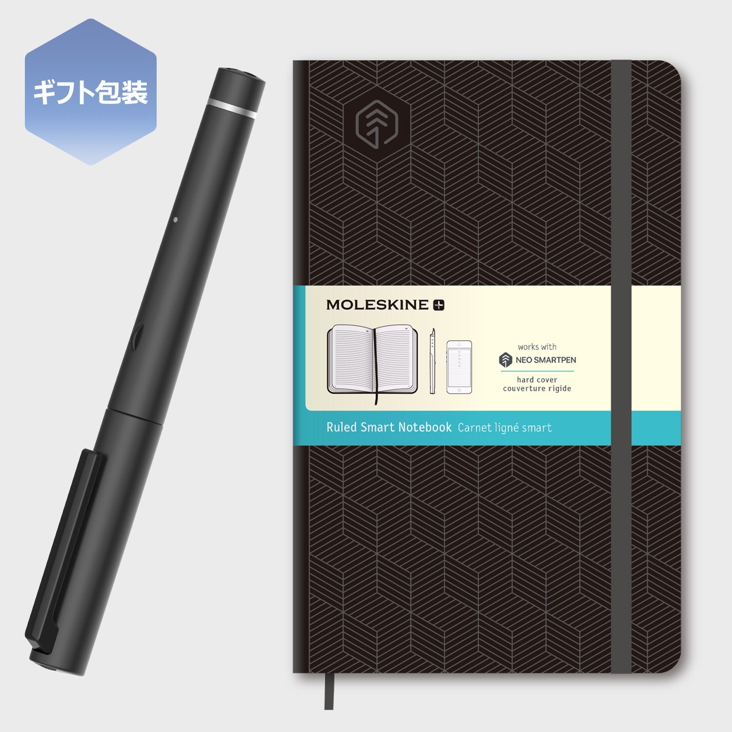 ギフト】Neo smartpen A1 & Nモレスキンノート ギフトセット（ペン 
