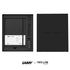 【ギフト】LAMY safari all black ncode & LAMY digital paper ギフトセット（ペン ＆ ノートセット）